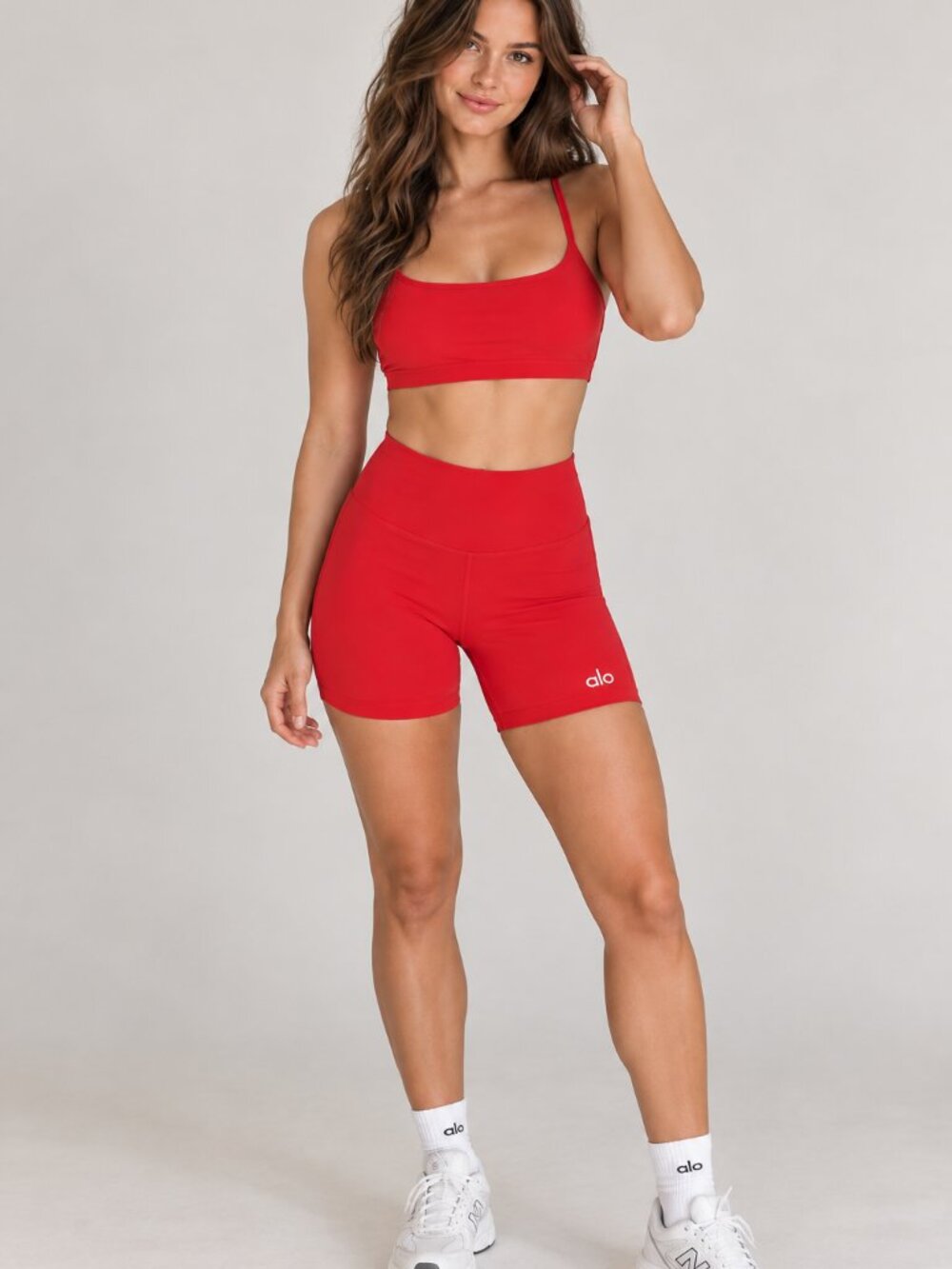 ALO Yoga Red 2-Piece Activewear Set NWT❤️